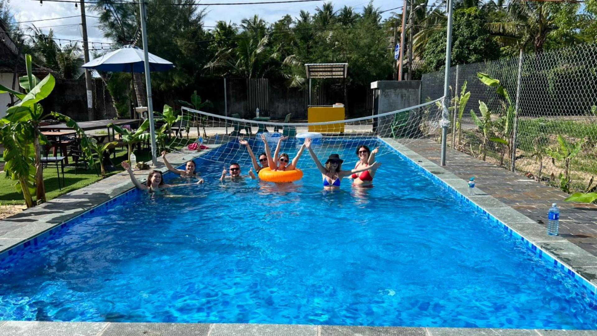 The Seaside Bungalow Hostel And Bar Hoi An Eksteriør bilde