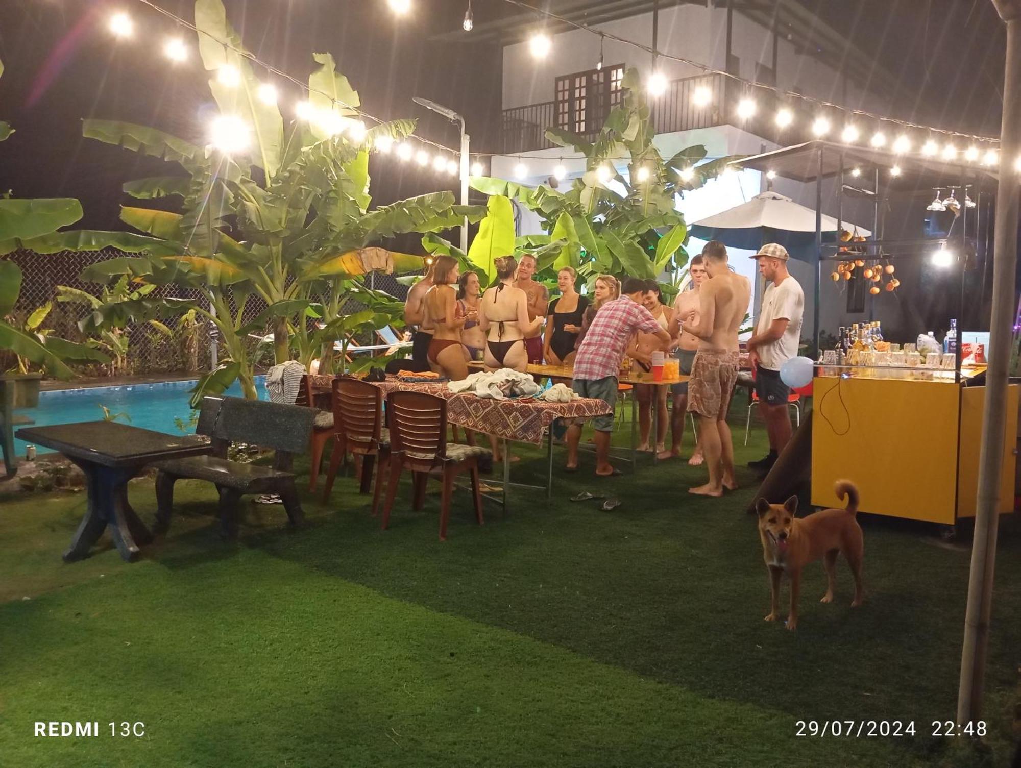 The Seaside Bungalow Hostel And Bar Hoi An Eksteriør bilde